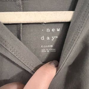 grey a lined casual dress